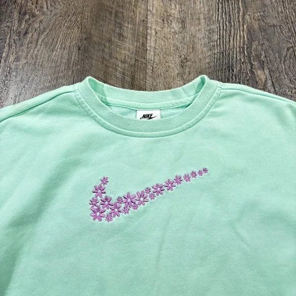 NIKE French Terry Girls Sweatshirt - Picture 4 of 6